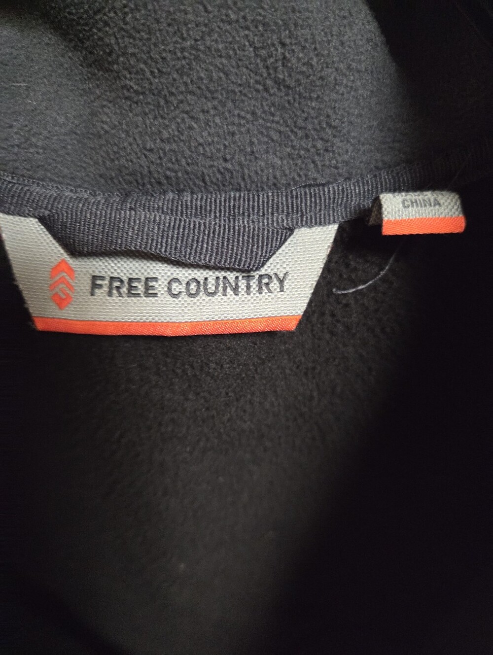 Free Country Men's Black & Gray Lightweight Fleece Jacket - Picture 4 of 8